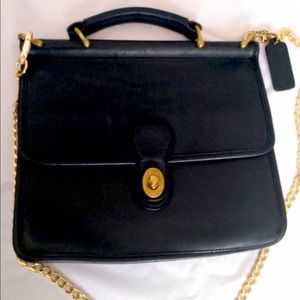 Vintage Coach 9.5” long 10.5 “tall 3.5 deep